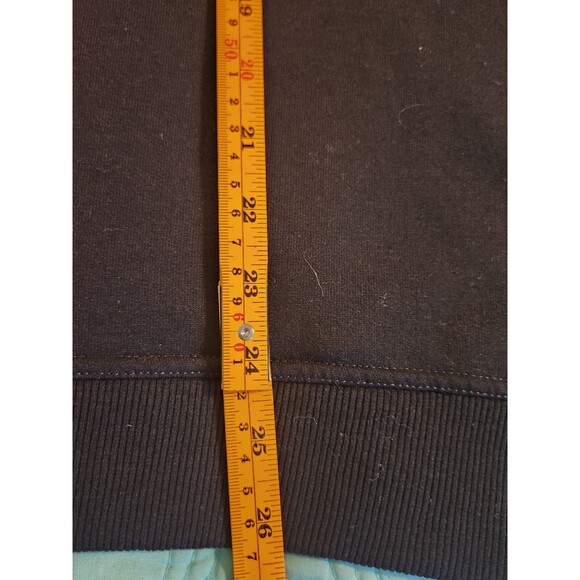 Champion Men's 2X Black Powerblend  Crew Neck  Script Logo Pullover Sweatshirt - Picture 8 of 8